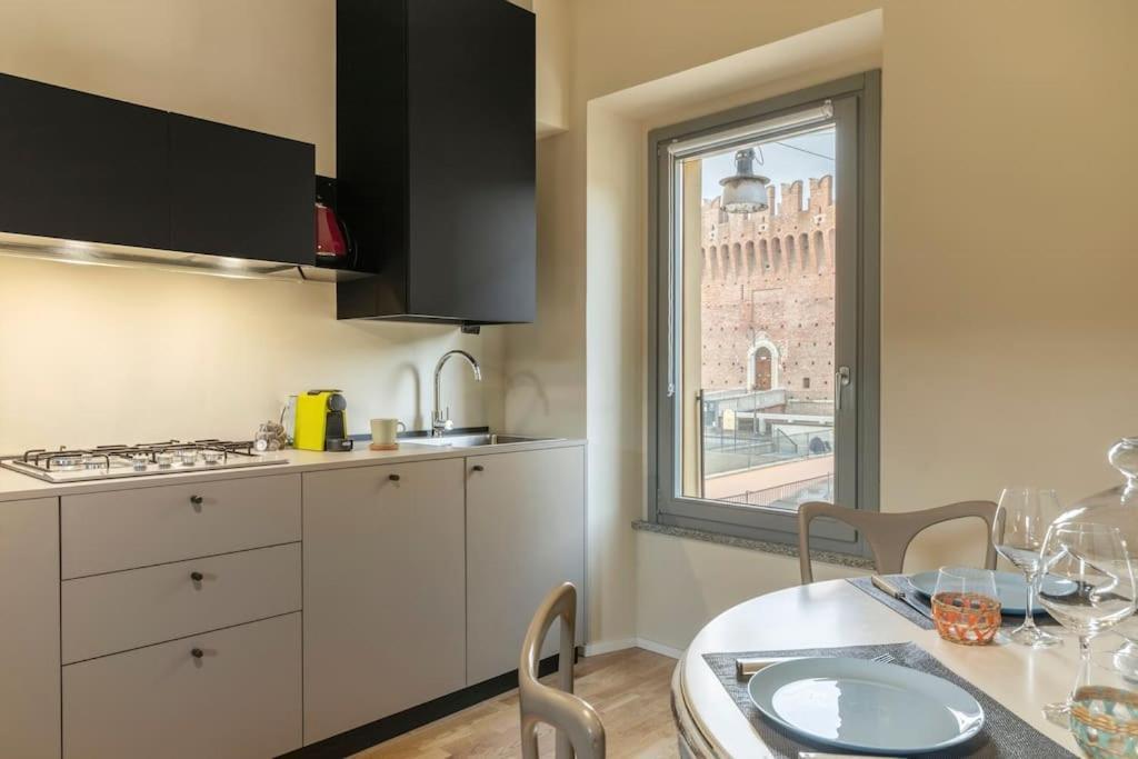Al Castello Apartment Galliate Exterior foto